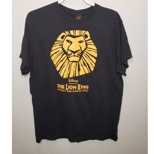Disney's The Lion King Broadway Musical Tee Shirt  Women's Size Large